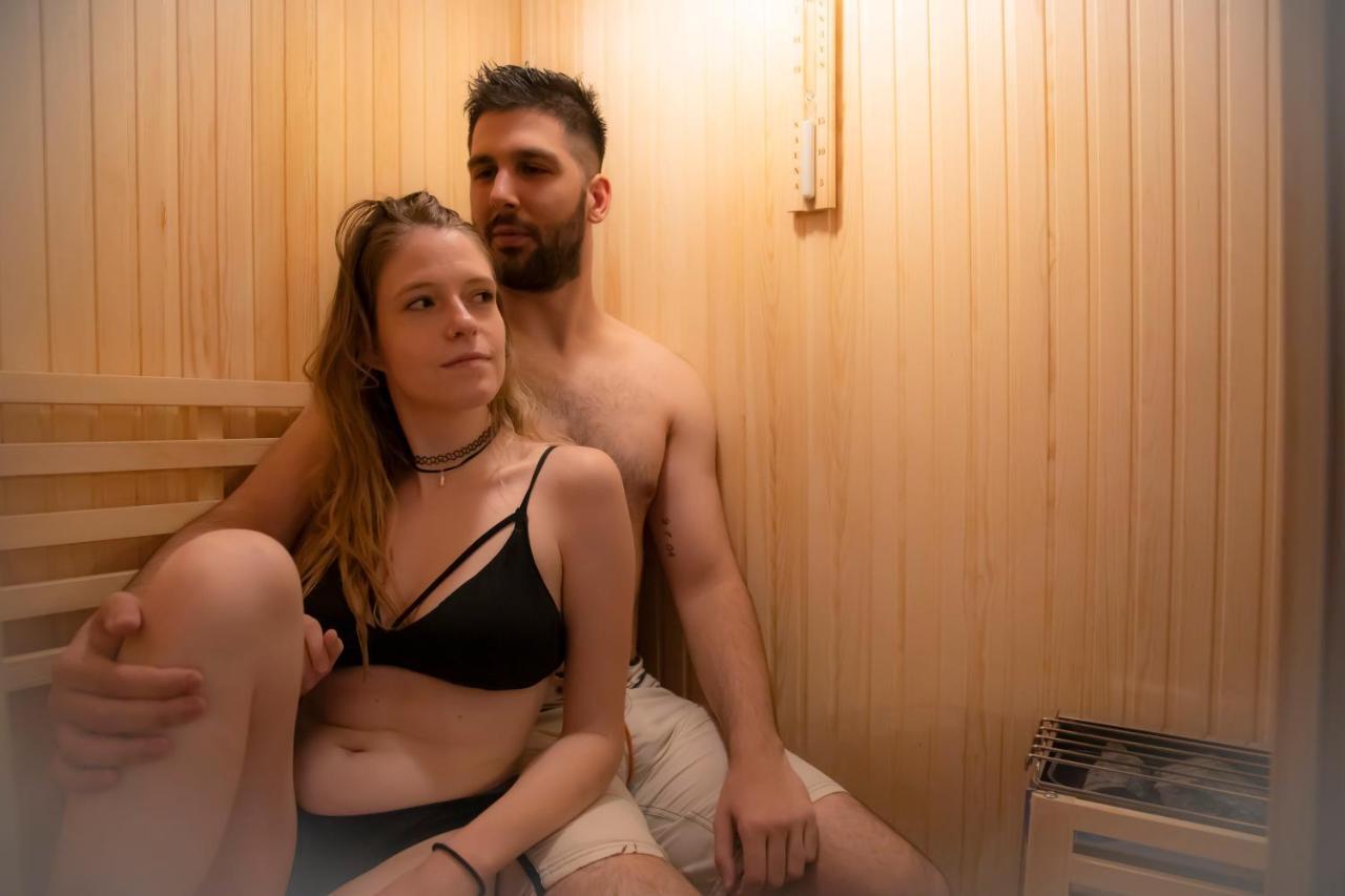 Apartamento Estrella Sauna Spa Jacuzzi Alhama de Aragón Eksteriør bilde